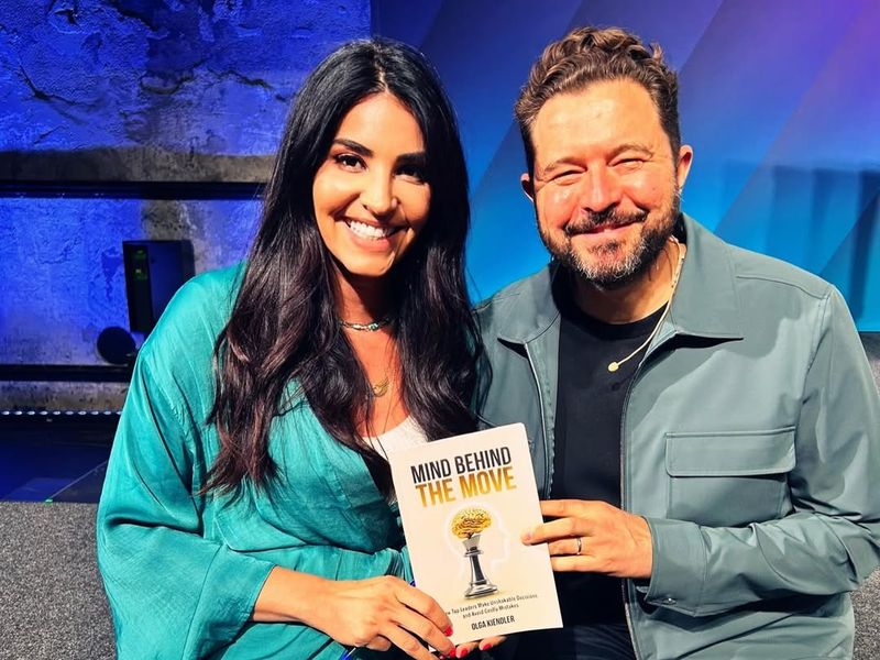 Olga Kiendler with Daniel Priestley