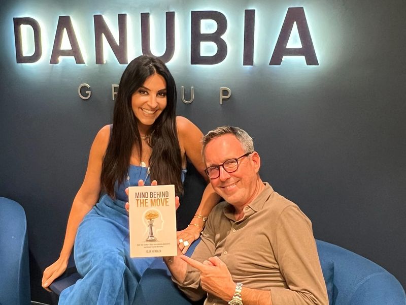 Olga Kiendler with Erich P. Cossutta